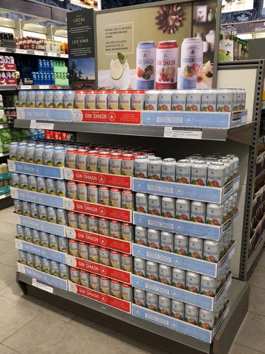 BEER EXCITEMENT ZONE END AISLE