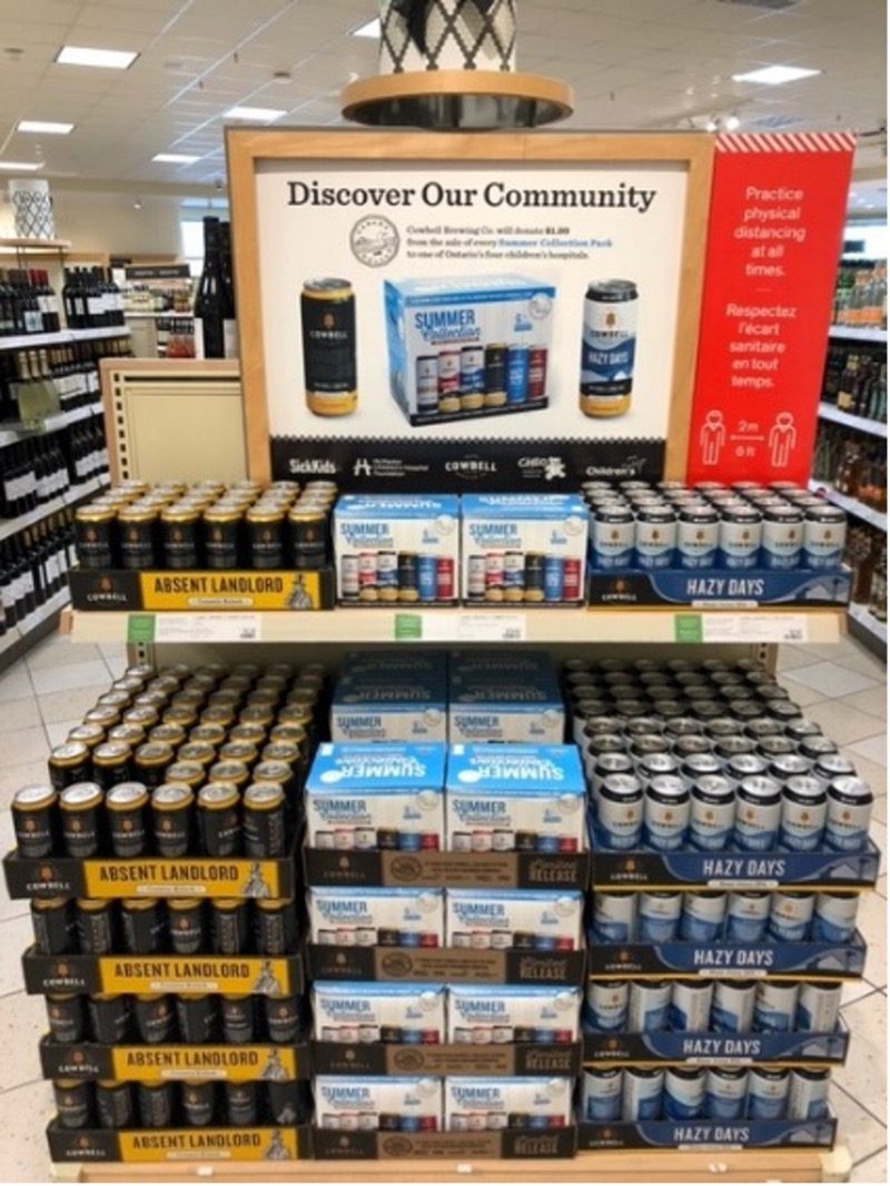 Discover Our Community End Aisle Example